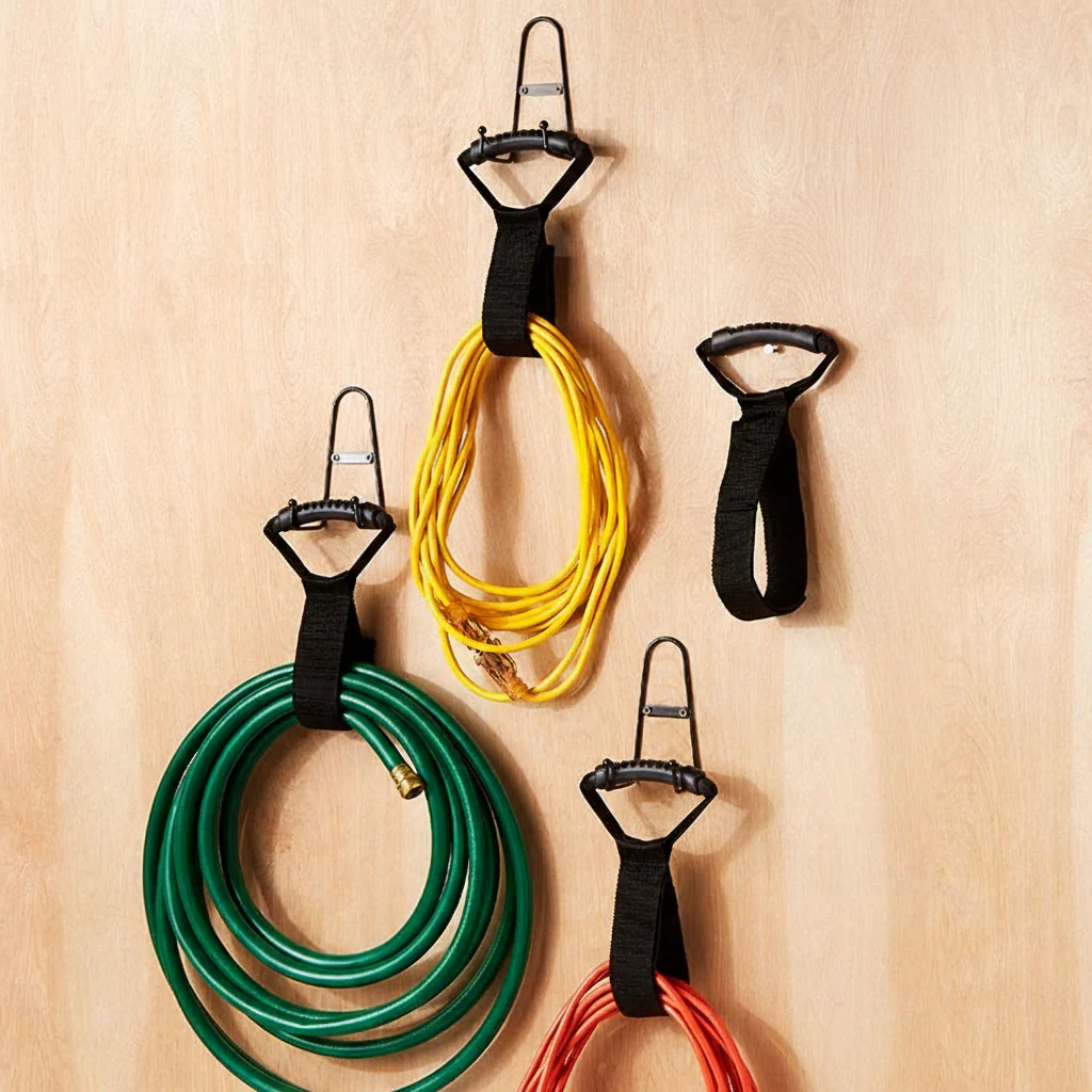 Set of 4 Storage Straps With Handle