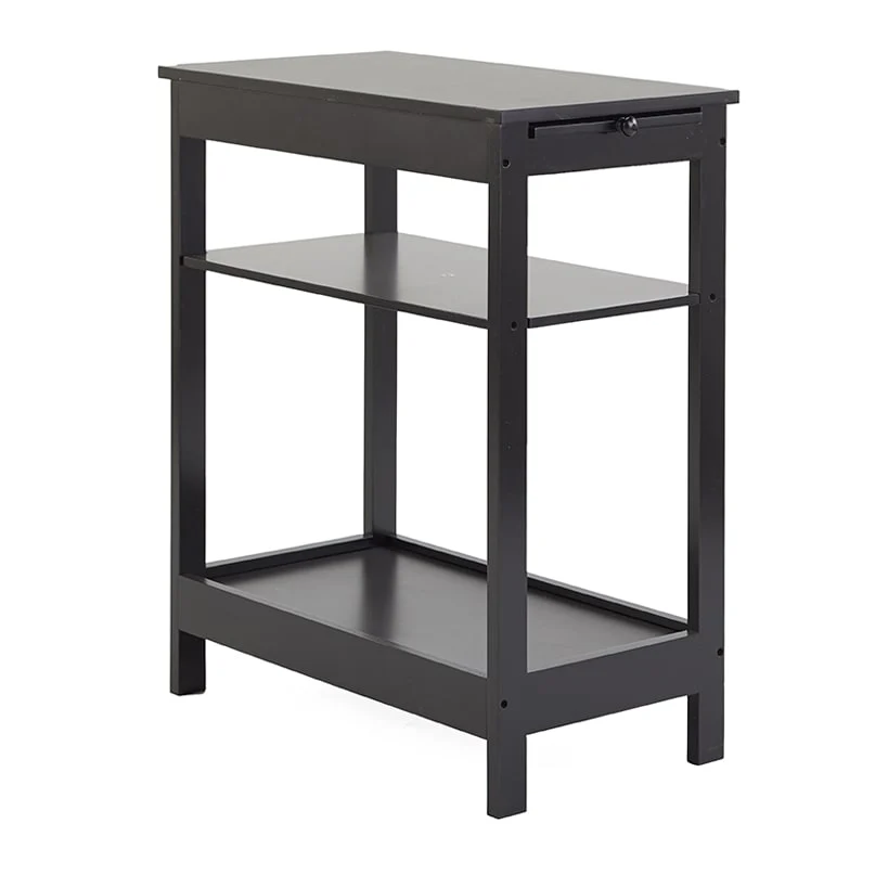 Side Table with Extension Shelf - Image 6