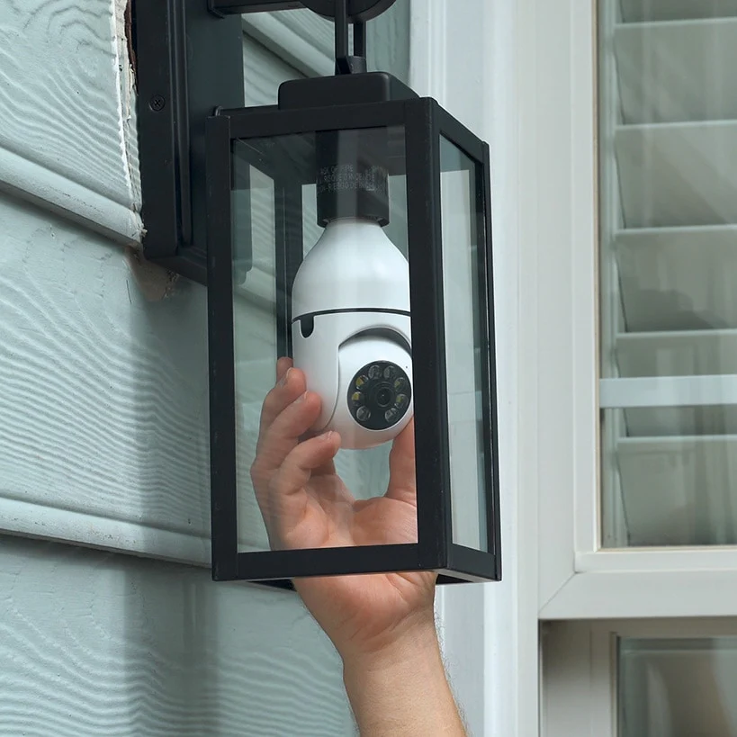 Sight Bulb™ WiFi Camera With Motion Sensor or 64G Memory Card - Image 2