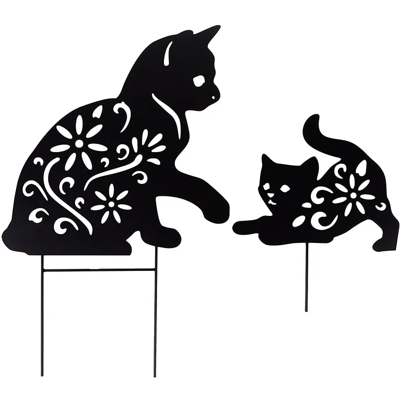 Silhouette Animal Stake Cat or Dog - Image 4