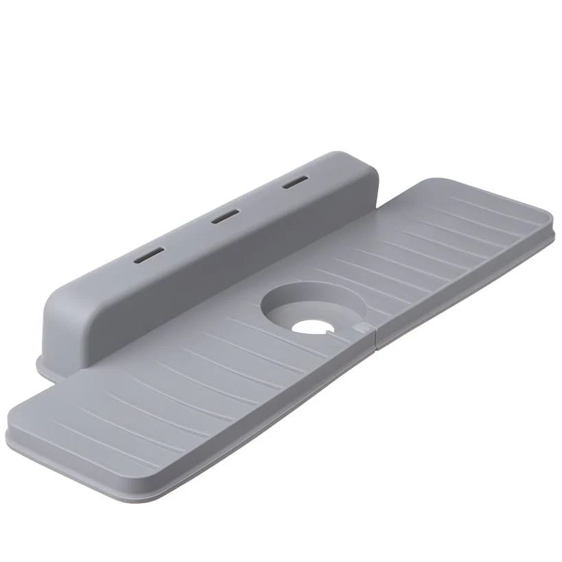 Silicone Kitchen Sink Splash Guard Tray