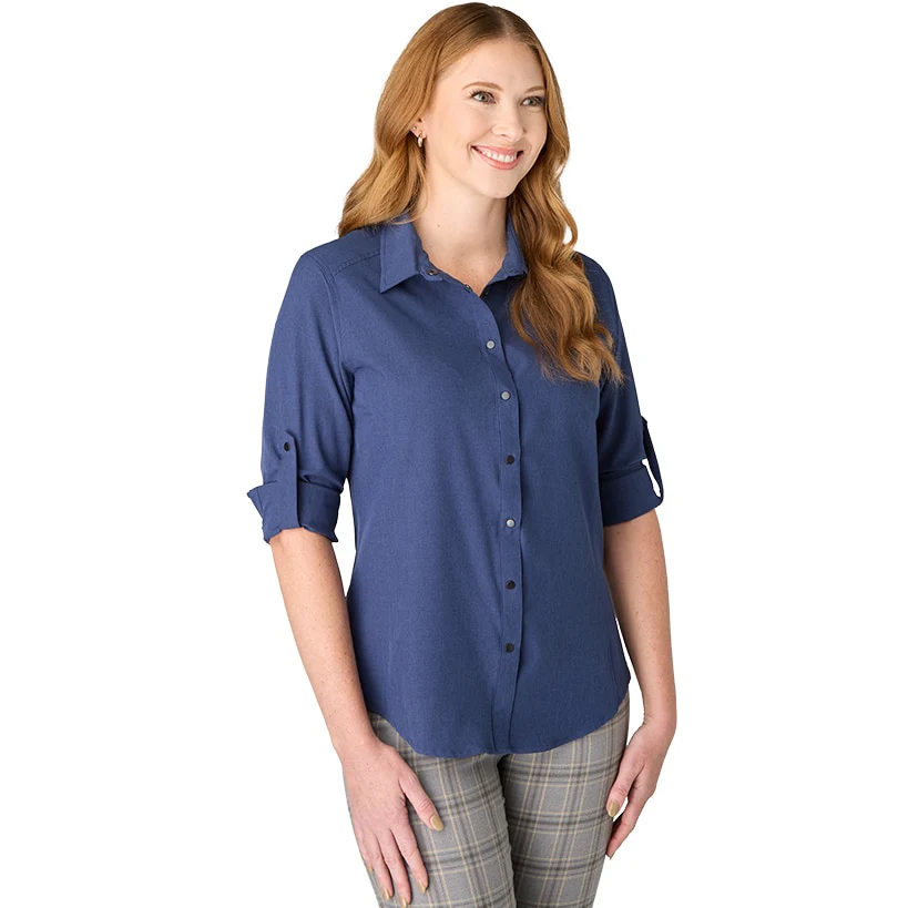 Skyline Women's Long Sleeve Shirt - Image 9