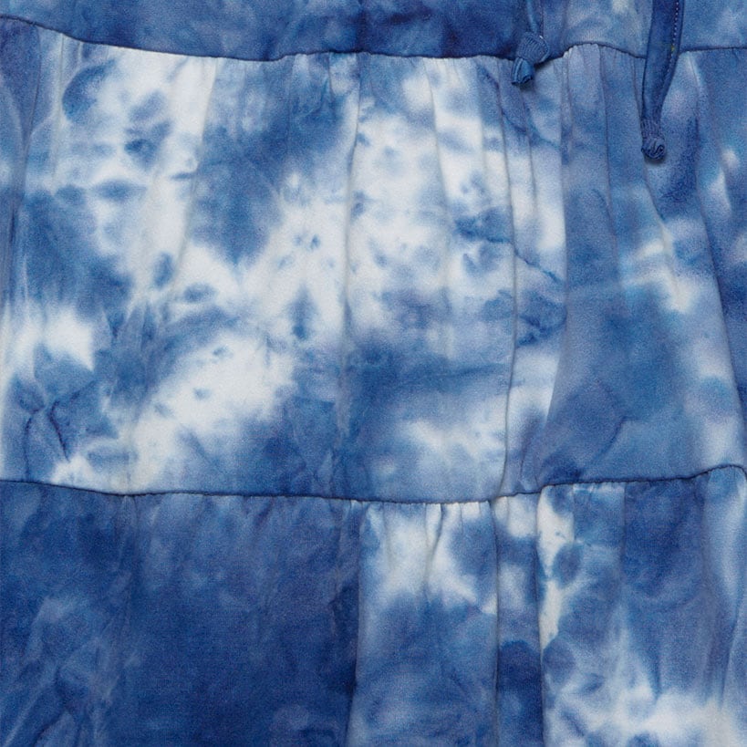 Sleeveless Tie-Dye Tiered Top - Image 4
