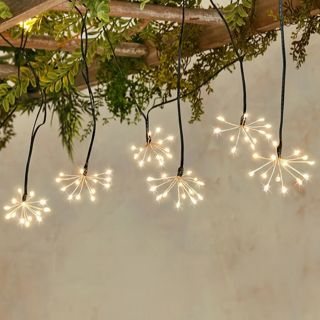 Solar Starburst String Lights With 8 Light Modes - Image 3
