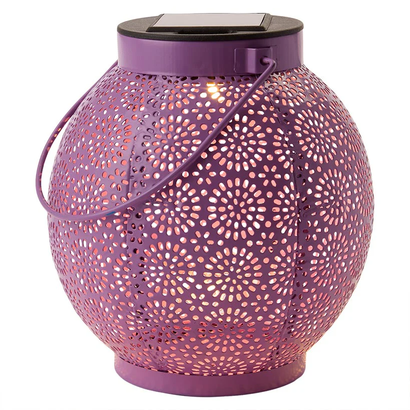Solar Sunburst Shadow Cast Hanging Lantern - Image 12