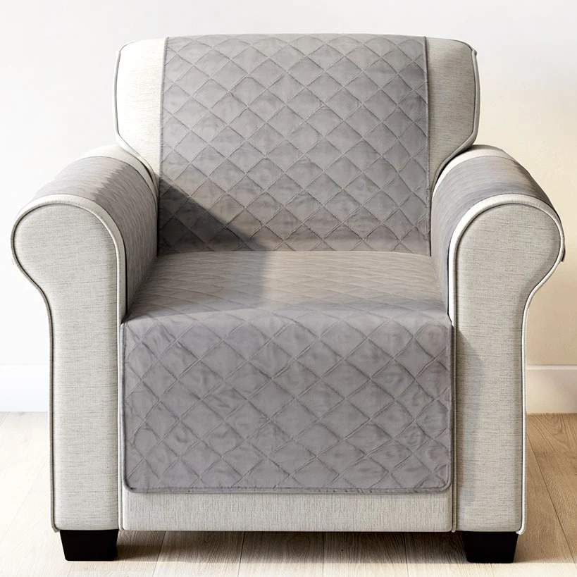 Solid Color Reversible Furniture Covers - Image 11