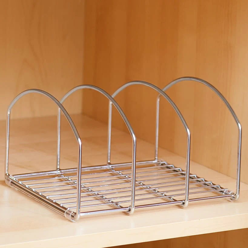 Space Saving Cutting Board or Bakeware Metal Organizer Storage - Image 2