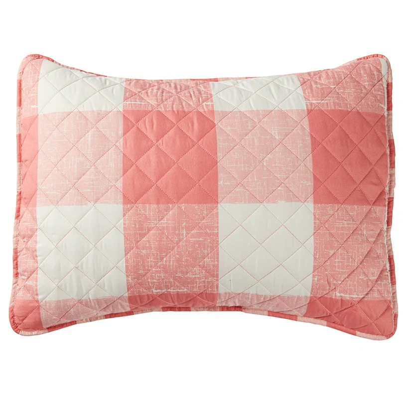 Spring Buffalo Check Sham