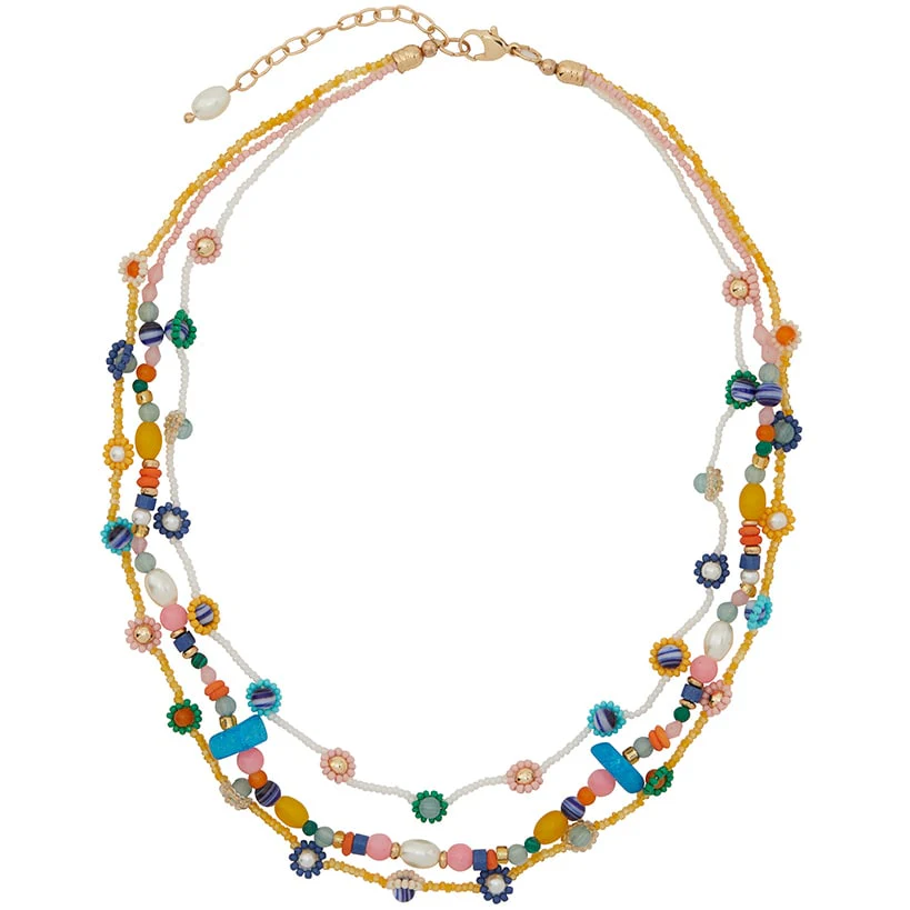 Spring Flower Beaded Jewelry - Image 3