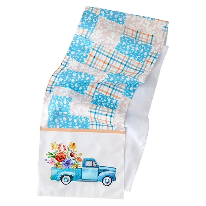 Spring Truck Table Runner - Image 4
