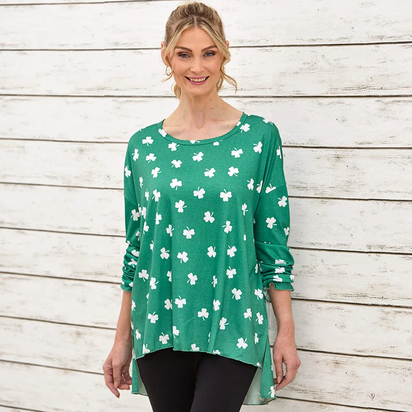 St. Patrick's Day Long Sleeve Women's Top - Image 3