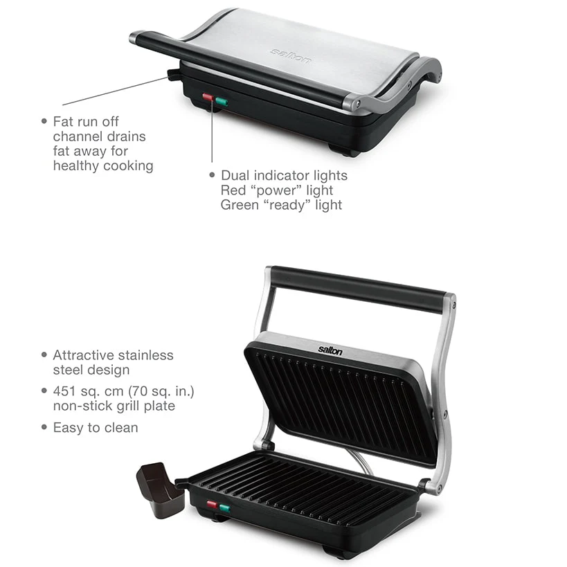 Stainless Steel Panini Grill - Image 4