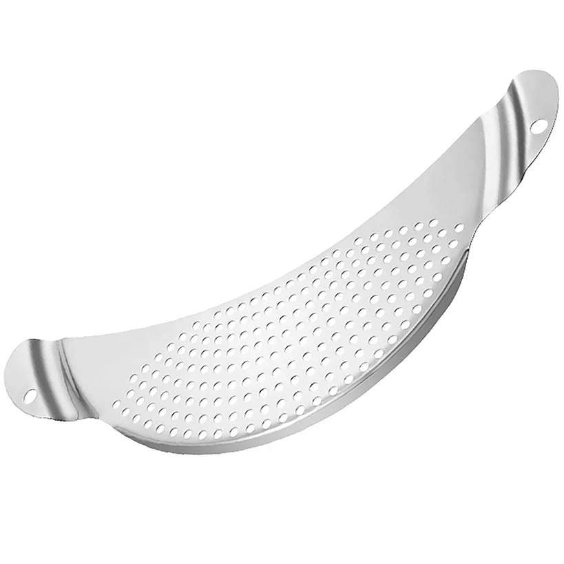 Stainless Steel Pot Strainer with Recessed Handle Grips - Image 2