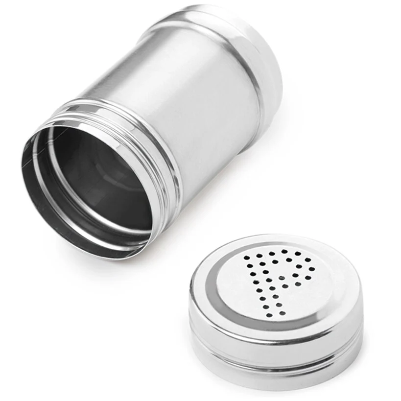Stainless Steel Salt & Pepper Shakers - Image 4