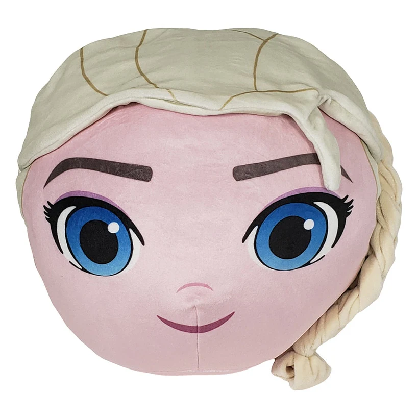 Stuffed Character Round Travel Cloud Pillow - Image 3