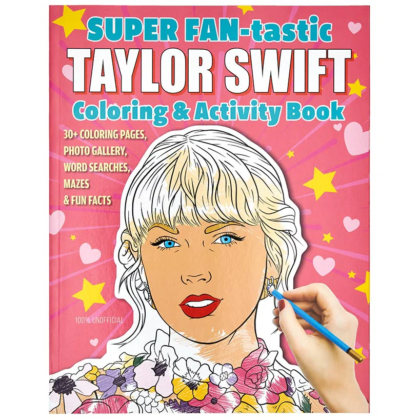 Taylor Swift Coloring and Activity Book - Image 3
