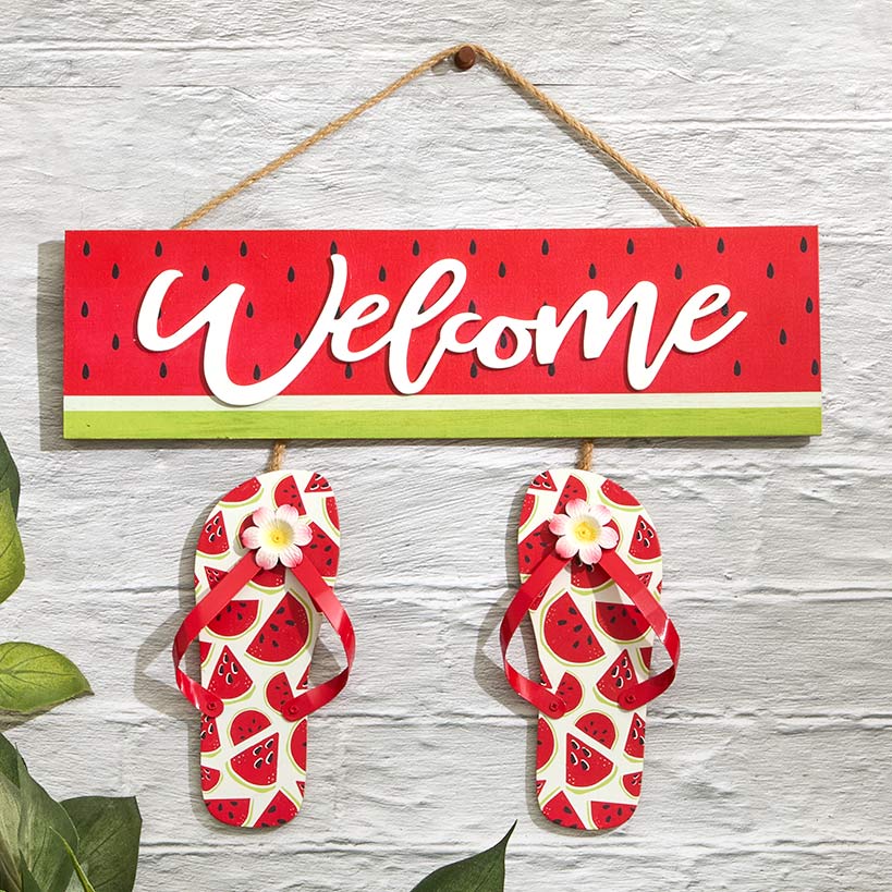 Themed Flip Flop Welcome Signs - Image 2