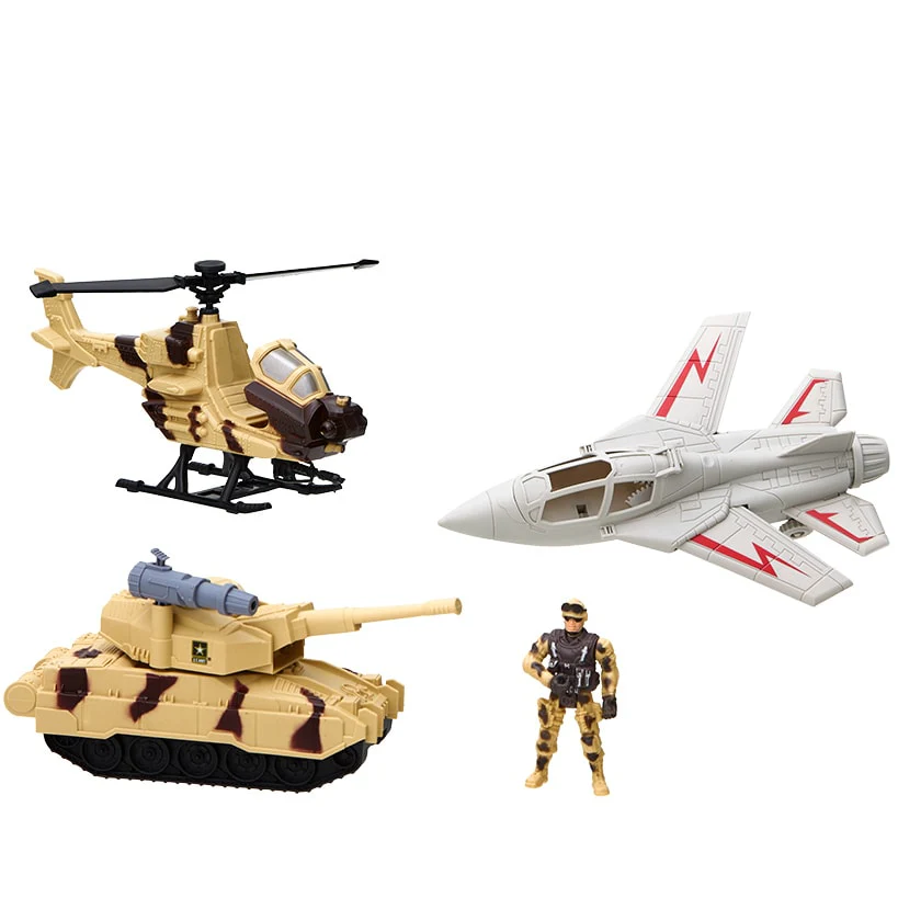U.S. Army Combat Forces Toy Set - Military Vehicles for Imaginative Play - Image 4