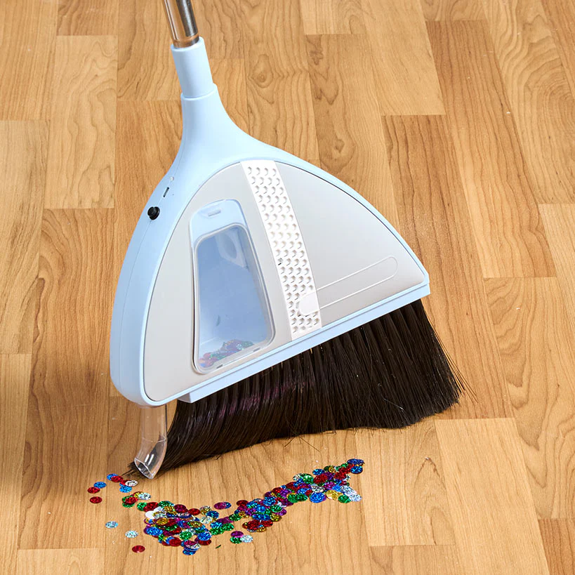 Vacuum Broom Cordless Cleaning Sweeper Lightweight USB Rechargeable - Image 4
