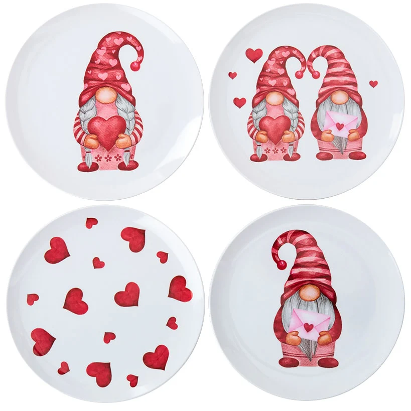 Valentine's Day Whimsical Gnome Printed Tabletop Collection - Image 7