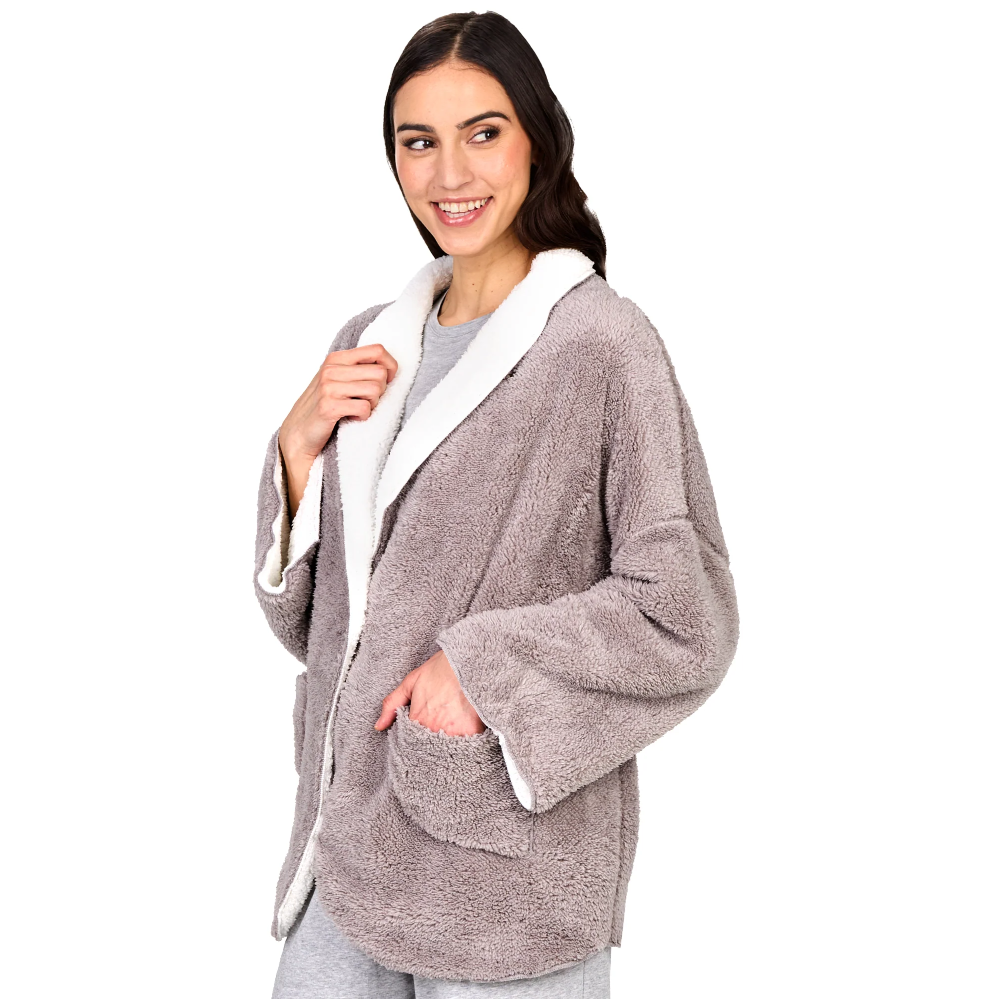 Women's Fleece Reversible Jacket - Image 20