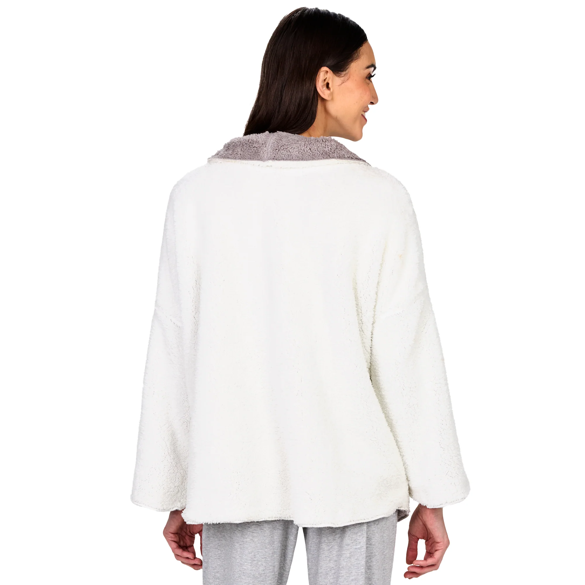 Women's Fleece Reversible Jacket - Image 24