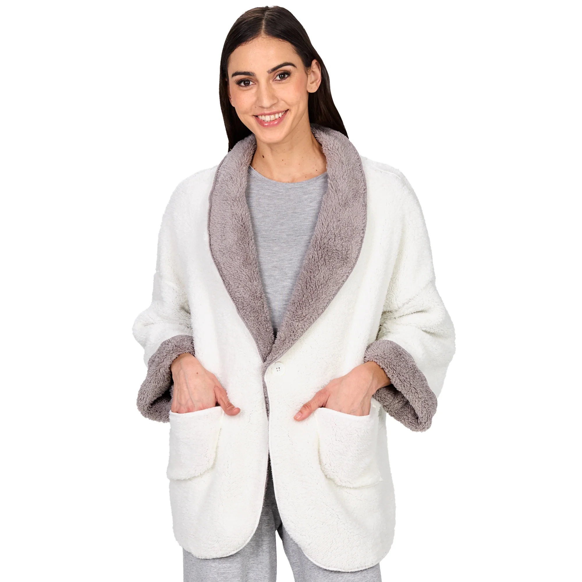 Women's Fleece Reversible Jacket - Image 25