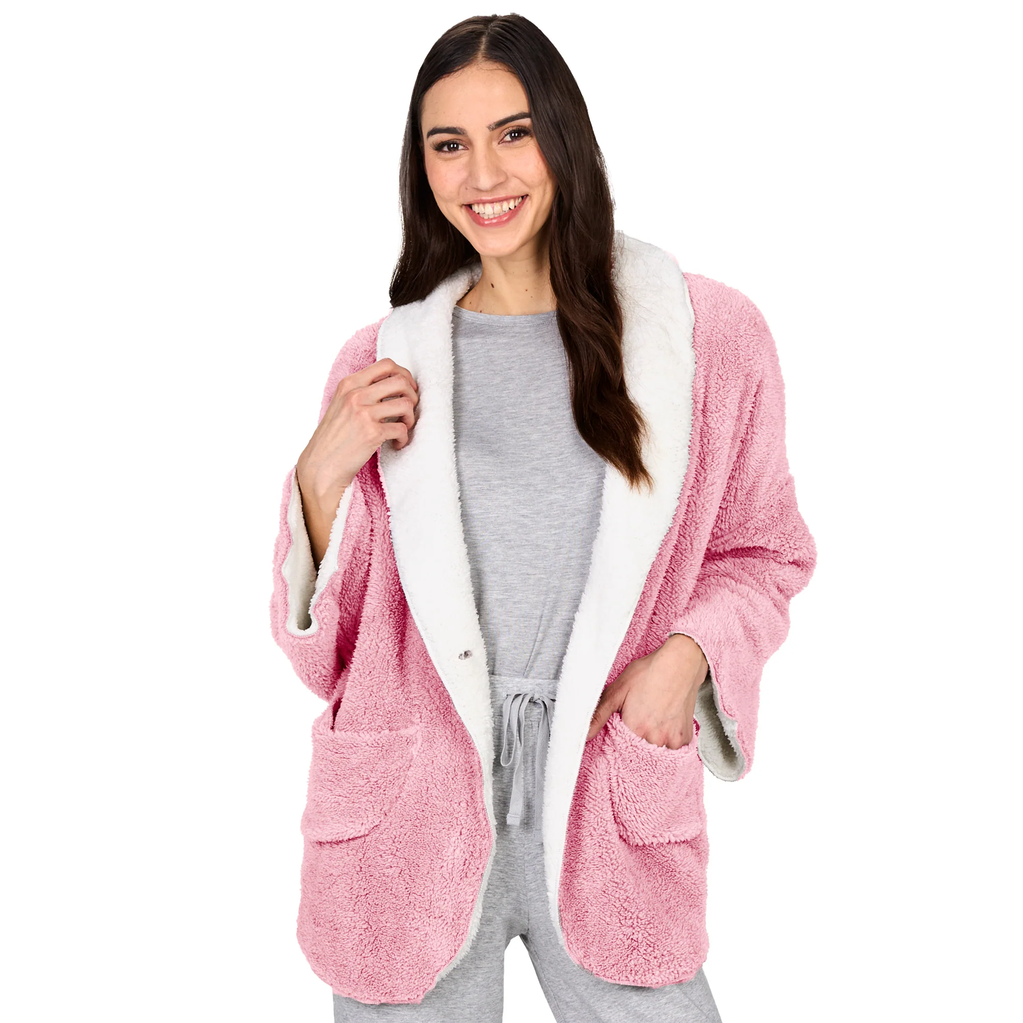 Women's Fleece Reversible Jacket - Image 29