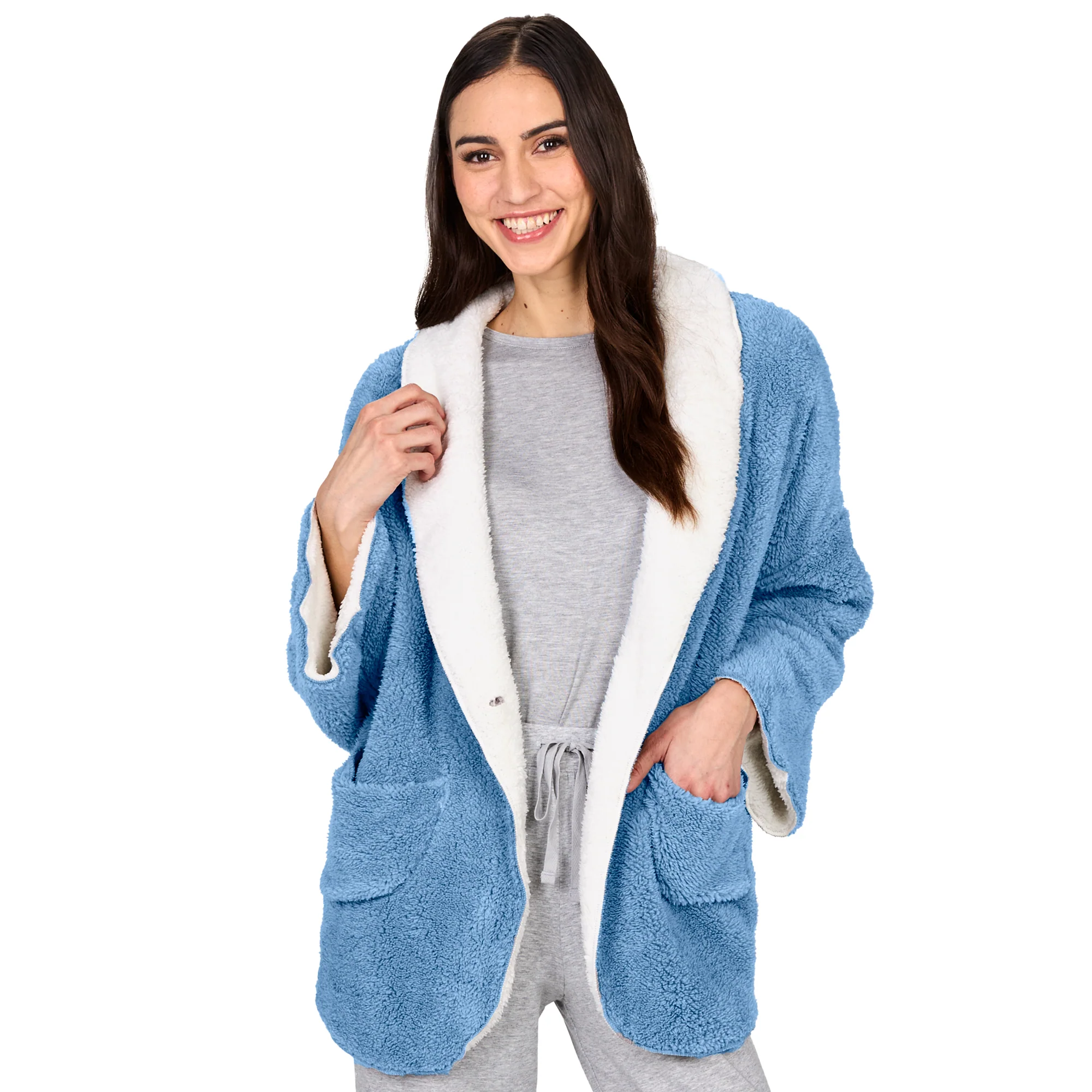 Women's Fleece Reversible Jacket - Image 6
