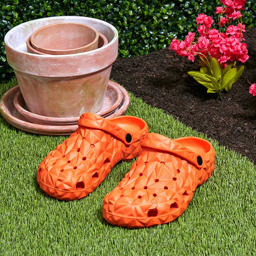 Women's Geometric Clogs - Image 5