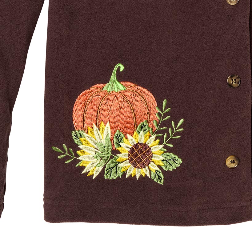Women's Harvest Button Down Cardigan Sweater - Image 4