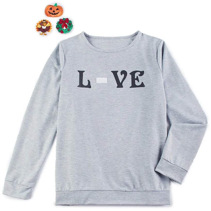 Women's Holiday Top with Interchangeable Patches - Image 5