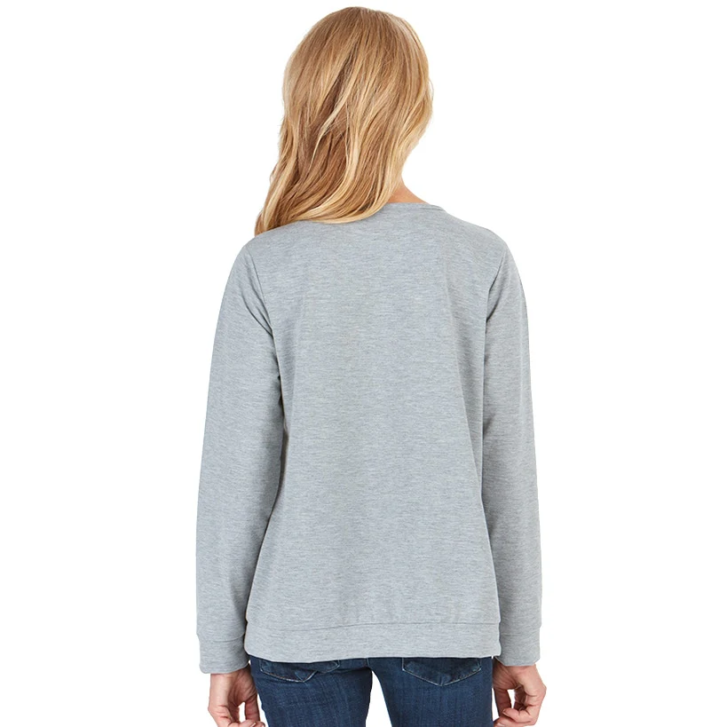 Women's Holiday Top with Interchangeable Patches - Image 7