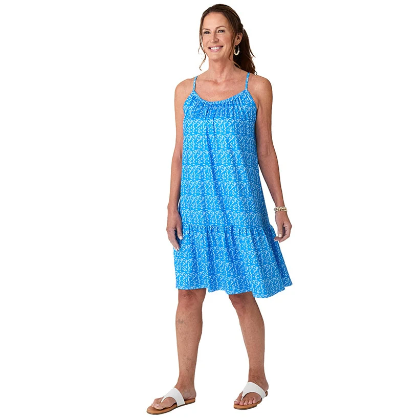 Women's Loose Dress with Spaghetti Straps - Image 7