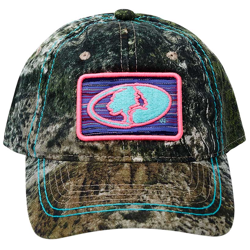 Women's Mossy Oak Camo Baseball Cap - Image 4