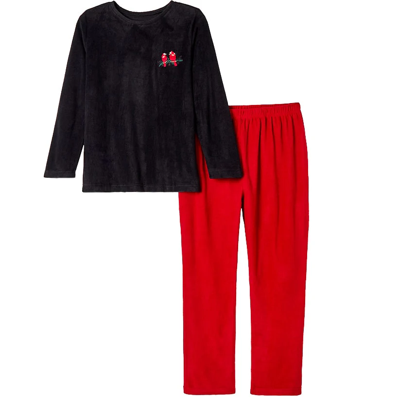 Women's Pajama Set 2-Pc. Cardinal - Image 2