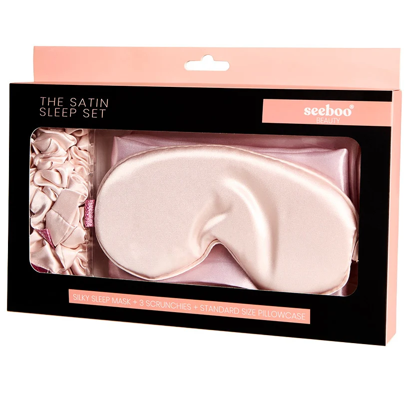 Women's Satin Sleep Gift Set - Image 4