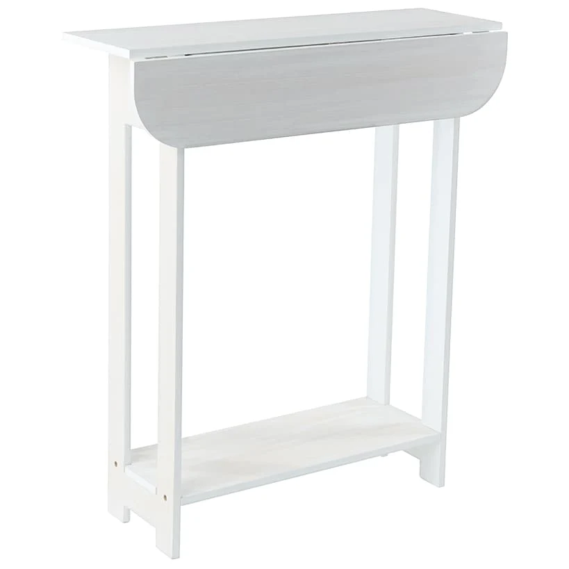 Wood Console Table with Drop Leaf - 30"H - Image 3