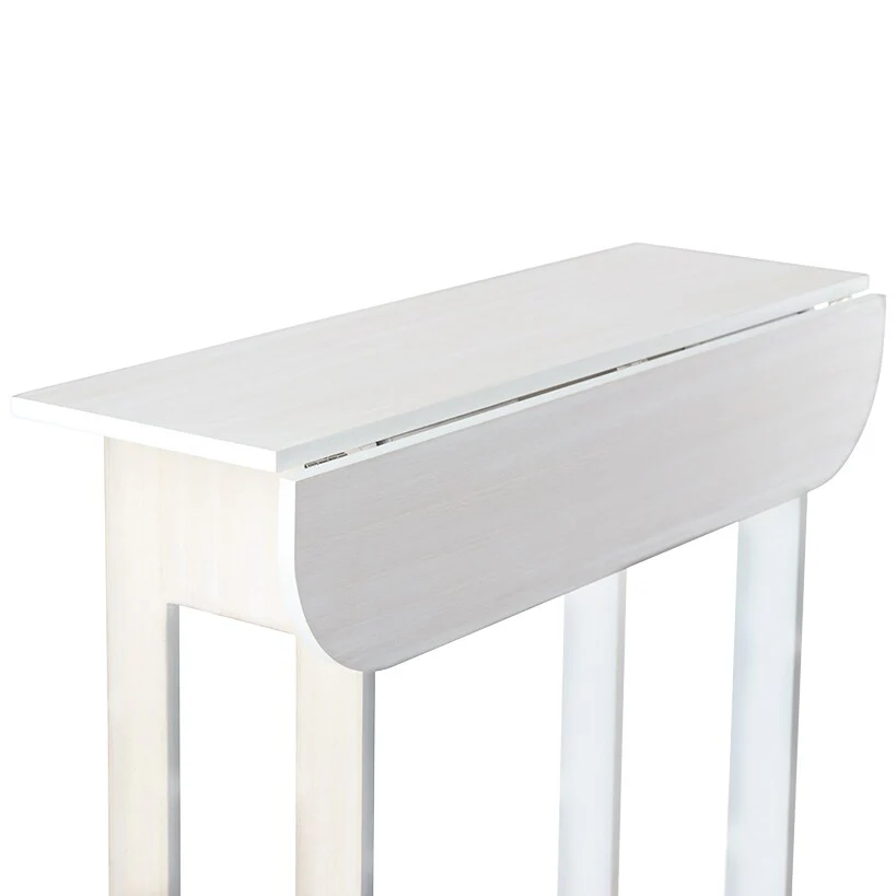 Wood Console Table with Drop Leaf - 30"H - Image 4