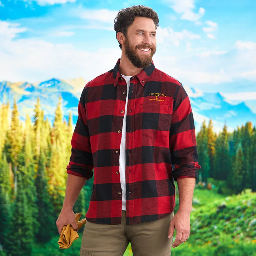 Yellowstone Flannel Shirt - Image 4