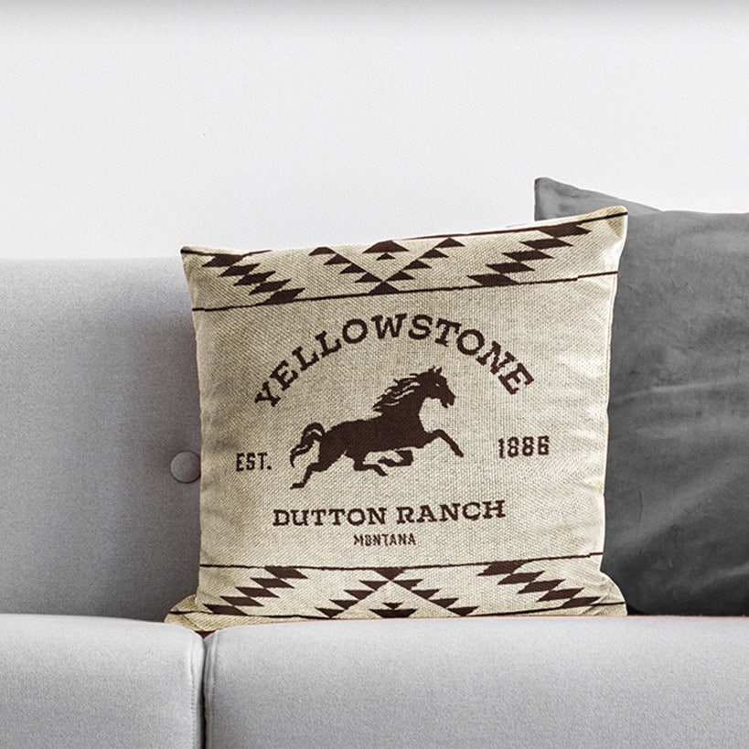 Yellowstone Jacquard Pillow 20" - Image 7