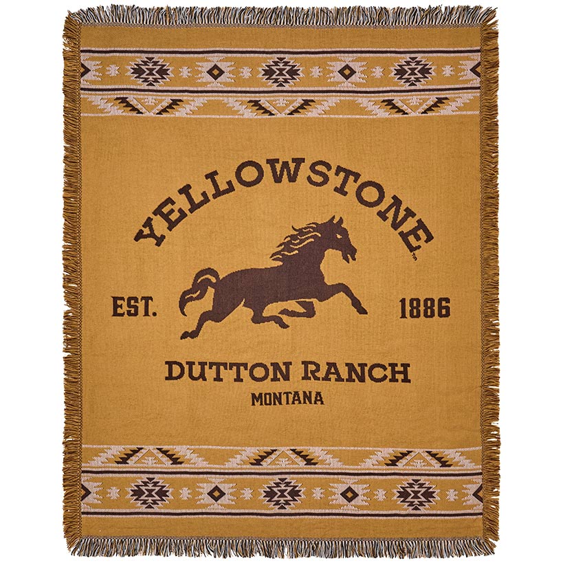 Yellowstone Woven Jacquard Throw 46" x 60" - Image 9